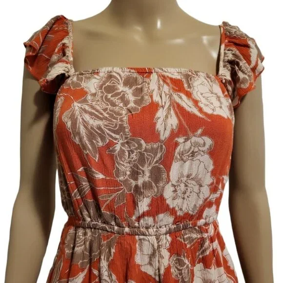 Floral Romper By Amuse Society (size XS) - Picture 4 of 6